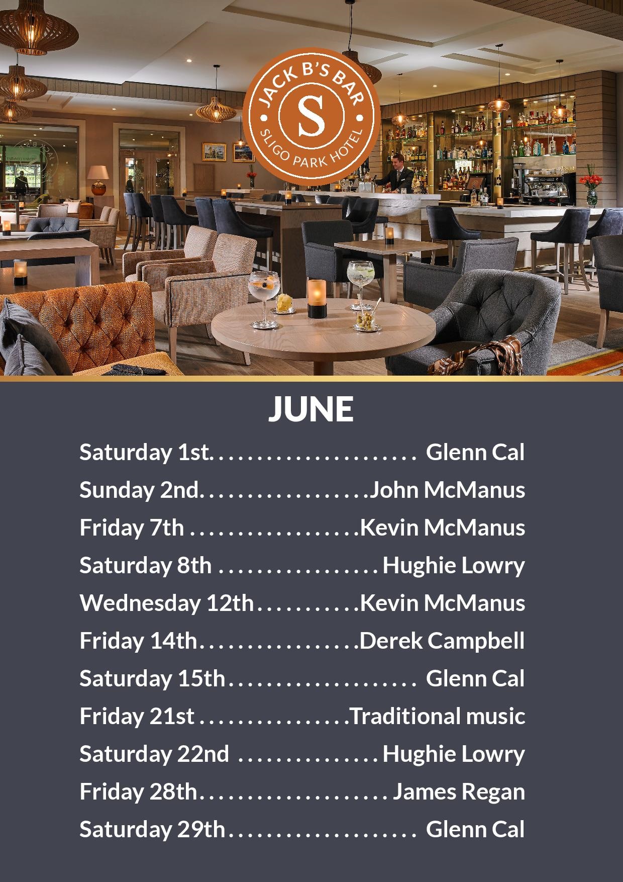 Jack B's Bar Bar Food Sligo Park Hotel