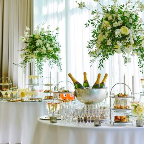 Drinks reception in Park Suite with Canapes