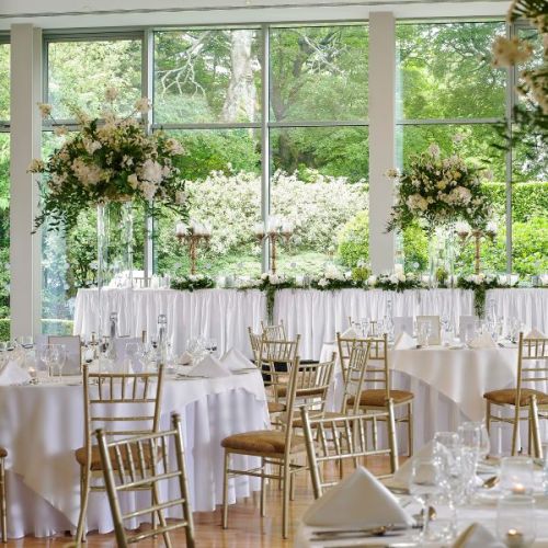 Sligo Park Suite Top table and dance floor