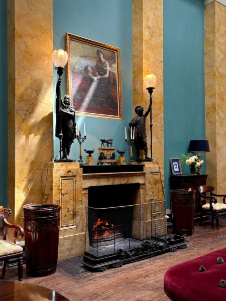 fireplace