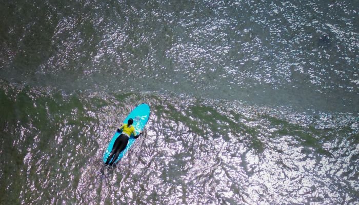 Surfing in Strandhill