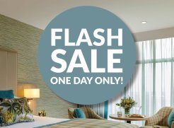 Flash Sale - Monday 4th August Only!  From just €149 Bed and Breakfast 